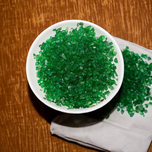 Epoxy Pebbles / Crystals (Green)