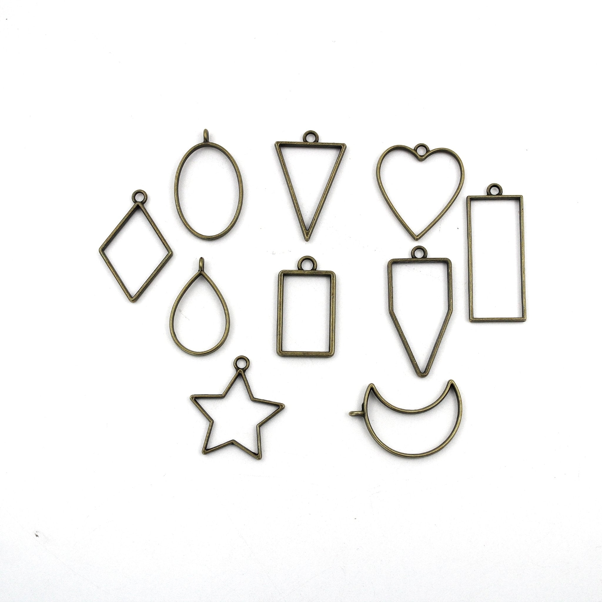 shadow art pendant molds for earrings necklace 773788