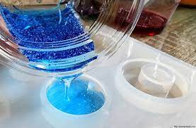 SHADOW ART - UV resin 60 gm bottle [2 bookmark bezel and 2 pendant bezel] - shadowart.in
